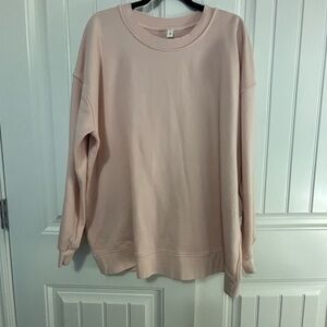 Lululemon Athletica Light Pink Sweatshirt